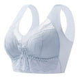 thumbnail image 3 of Chaleco de encaje sin costuras para mujer, cinturón con almohadilla para el pecho, ropa interior de talla grande, anti-correr, base ligera, envoltura para el pecho para mujer, 3 of 3