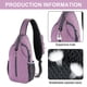 thumbnail image 2 of Bolso de pecho a horcajadas, bolso de ocio para hombre de gran capacidad, moderno, impermeable, para ocio, 2 of 5