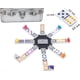 thumbnail image 2 of Colorful Mexican Domino in Metal Box and Accessories (Complete Double 12 Mexican Domino Game), 2 of 5