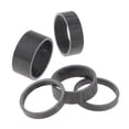 thumbnail image 4 of 5 Piezas De Carbono, Vástago De , Separadores De Auriculares, Arandelas, Encajan 1 Vástago De 1/8 Pulgadas, Compatible Con shamjiam Separadores de vástagos de bicicletas Arandelas de fibra de carbono Tenedor delantero Auriculares, 4 of 9