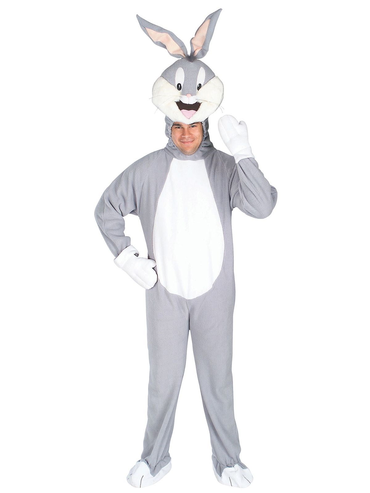 Kleidung & Accessoires Adults Bugs Bunny Fancy Dress Looney Tunes