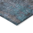 thumbnail image 4 of Addison Rugs Chantille Indoor/Outdoor Transitional Abstract Teal Washable Rectangle Rug, 1'8" x 2'6", 4 of 6