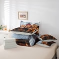 thumbnail image 6 of Castle Fairy Highland Cow Bedding Comforter Set,Farmhouse Queen Bedding Sets, 6 of 8