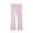 Purple, variant on Onlyliua Girls Solid Color Elastic Waist Slim Flared Yoga Leggings, Stretchy Casual Full Length Pants, Big Kids Trousers For 3-15 Years Old