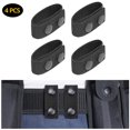 thumbnail image 3 of Nylon Double Snaps Belt Keeper Holder Durable Outdoor Loop Belts Hebilla Correa FLhrweasw Nuevo, 3 of 9