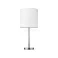 thumbnail image 6 of Lorell, LLR99966, 10-watt LED Bulb Table Lamp, 1 Each, Silver,White Shade, 6 of 7