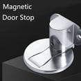 thumbnail image 3 of TOP-MAX 4PCS Metal Magnetic Door Stoppers Zinc Alloy Door Stopper Holder Adjustable Height Door Safety Catch Stopper Black, 3 of 8