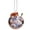 B, variant on Cute Animal-Shaped Acrylic Car Hanging Pendant for Rearview Mirror Decoration, Multifunctional as Keychain or Bag Pendant