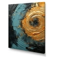 thumbnail image 2 of Designart "Swirl Vortex In The Desert Mirage" Abstract Spirals Wall Art Living Room, 2 of 7