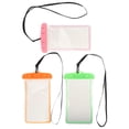 thumbnail image 1 of KAKOWELY 3 fundas impermeables para teléfono, funda subacuática, bolsa seca para teléfono celular para natación, 1 of 4