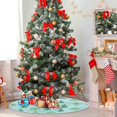 thumbnail image 4 of GZHJMY Winter Green Christmas Tree Christmas Tree Skirt 36" Christmas Decorations Indoor Outdoor Tree Skir for Home Holiday Party Decorations Gift, 4 of 5