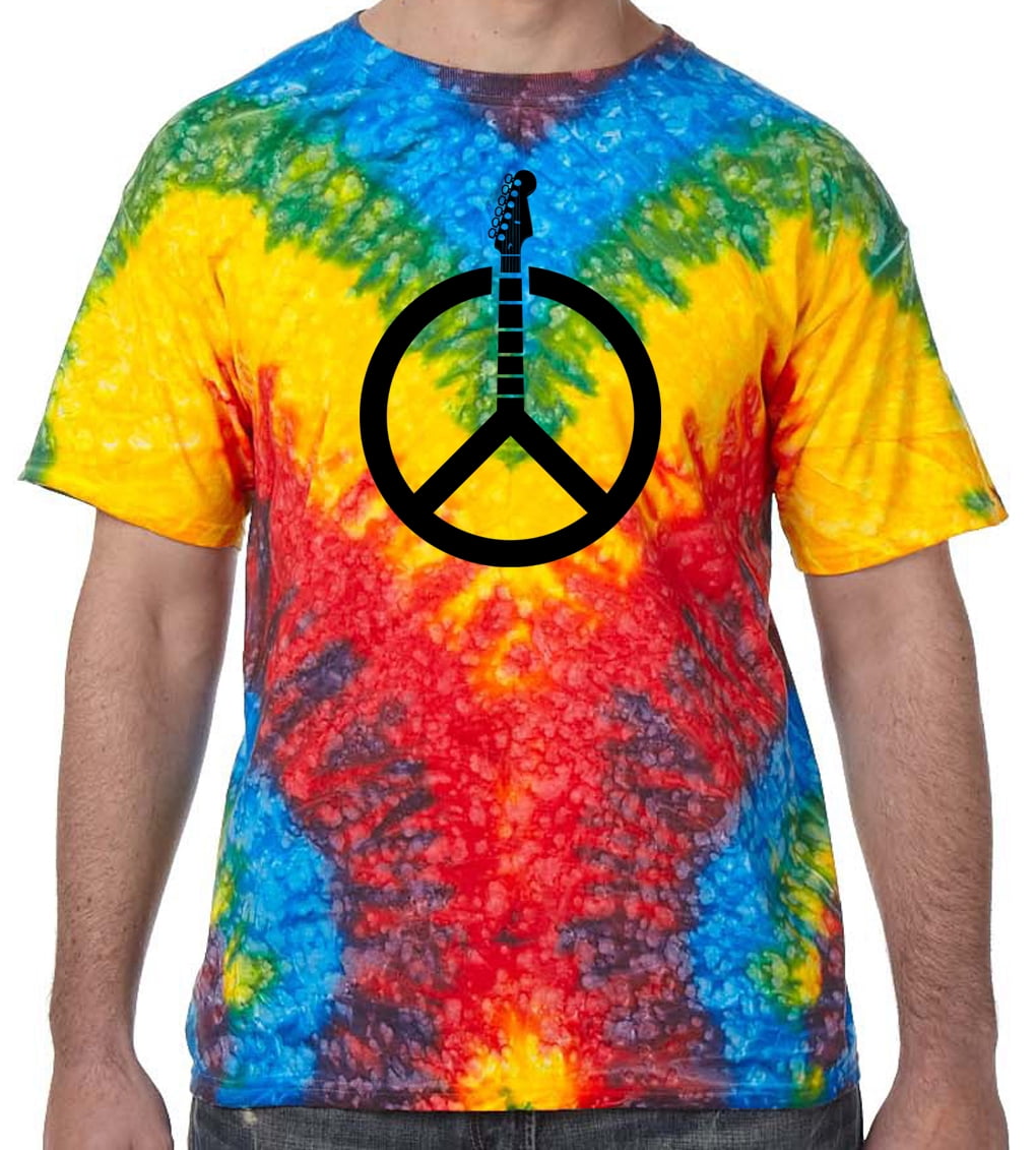 woodstock tie dye t shirt