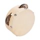 thumbnail image 2 of Tamborín de 4 pulgadas con aro de madera y piel de oveja, ideal para fiestas y clases de música. ¡Diversión asegurada!, 2 of 6