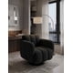 thumbnail image 1 of Sillón M&E MUEBLES Cloud Negro Giratorio, 1 of 7
