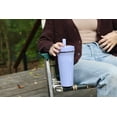 thumbnail image 6 of ThermoFlask 24 oz Insulated Stainless Steel Straw Tumbler, Canary, 6 of 7