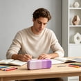 thumbnail image 6 of Pencil Box Gradient Silicone Pencil Pouch, Large Capacity Minimalist Student Stationery Bag, 6 of 6