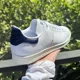 thumbnail image 4 of Adi-das Stan Smith White Collegiate Navy Men's Athletic Shoes FX5521 Size 5.5, 4 of 6