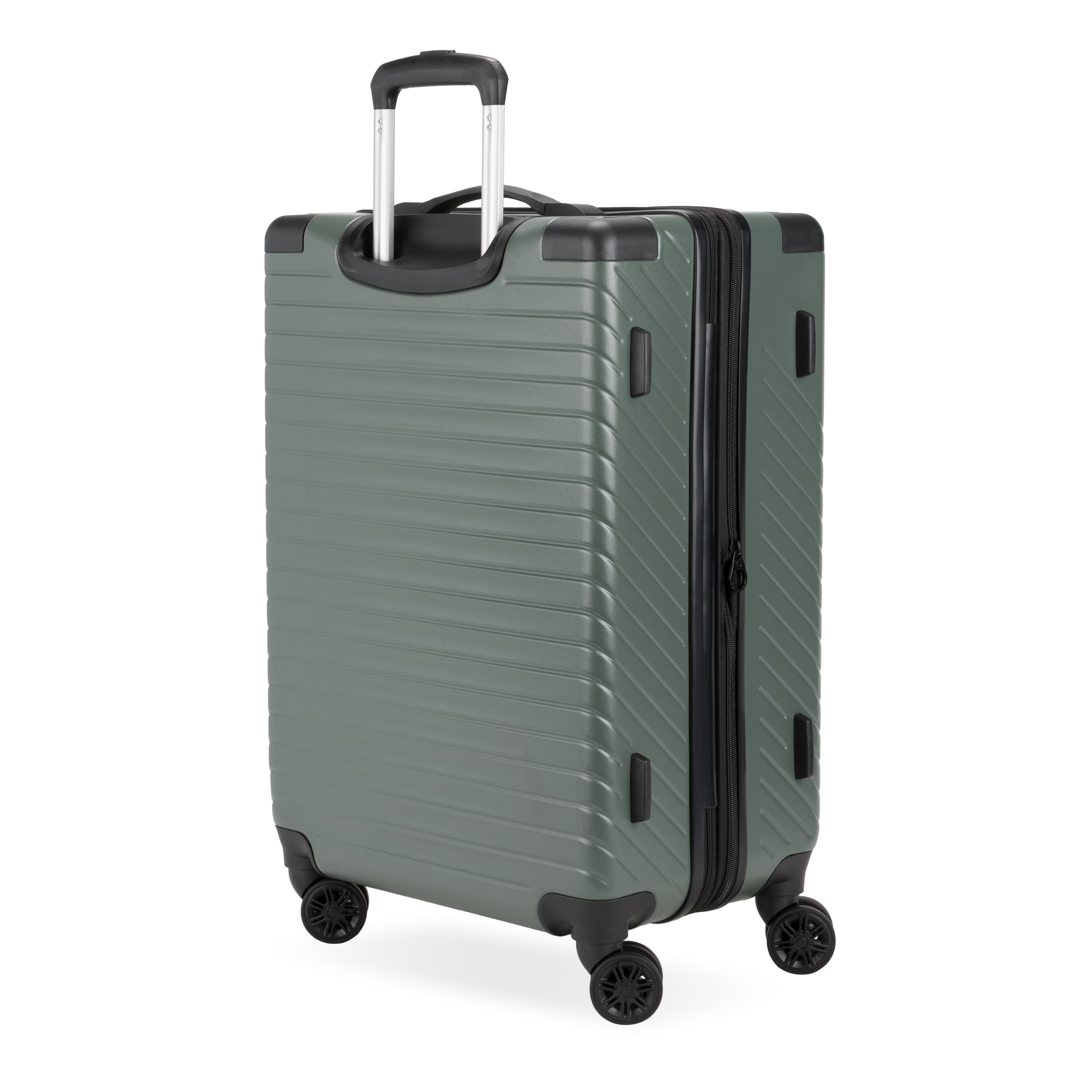 SWISSGEAR Edge Hardside Medium Checked Spinner, Thyme Green
