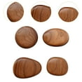thumbnail image 6 of TISHITA 4 Pieces,Wall Mounted Wood Hooks,Wood Cabinet Knobs,Minimalist Wall Hooks Wooden Coat Hooks for Scarf Bag Towel Home Bathroom, 6 of 8