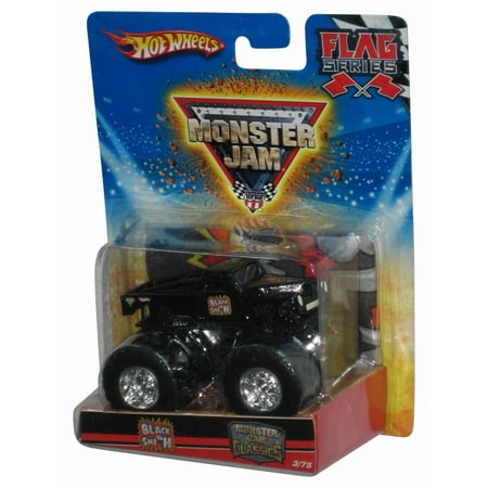 Hot Wheels Monster Jam Classics Flag Series (2009) Black Smith Toy Truck 3/75