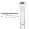 thumbnail image 4 of Uxcell 100ml Tolerance 0.3ml Polypropylene Volumetric Flask with Plug Cap, Translucent, 2 Pack, 4 of 6