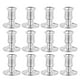 thumbnail image 2 of Candelabros electrónicos de plástico, candelabros para mesa de cena, decoraciones, 12 Uds., 2 of 7