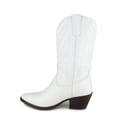 thumbnail image 4 of Unionbay Women's Dolly Cowboy Boots, Sizes 6-11, 4 of 6