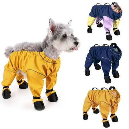 Harikaji Anti-Slip Dog Shoes with Suspenders  Dog Boots for Outdoor Activities  Dog Pants with Suspenders  Waterproof Adjustable Dog Walking Shoes  Pet Footwear for Hiking Yellow S