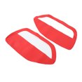 thumbnail image 4 of Door 2pcs Front Door Panel Insert Card Cover Left Right Microfiber Leather Replacement for   2005-2009, 4 of 8