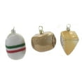 thumbnail image 2 of Holiday Ornament Set Of 3 Different Cheese Blue Parmiciano Mozzarella Go6749, 2 of 5