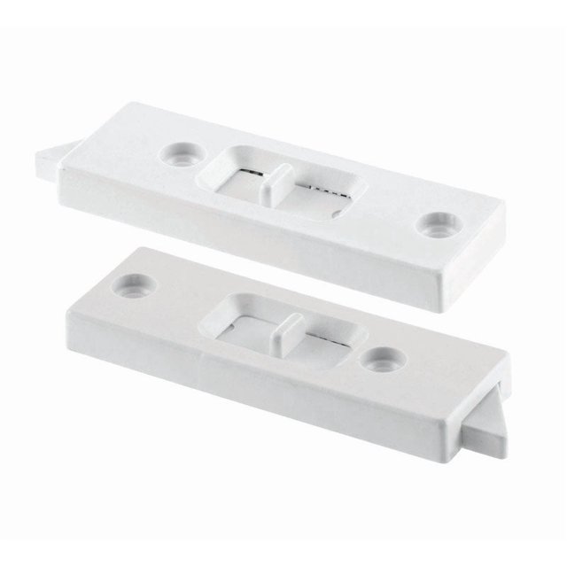 Ventana inclinable de vinilo blanco Prime-Line de 2,7 cm de ancho x 7,6 cm de largo