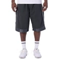 thumbnail image 2 of Pro Club Men's Heavyweight Mesh Basketball Shorts, Charcoal, Large, 2 of 4