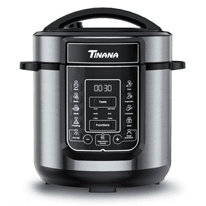 TINANA 6-Quart 9-in-1 Electric Pressure Cooker