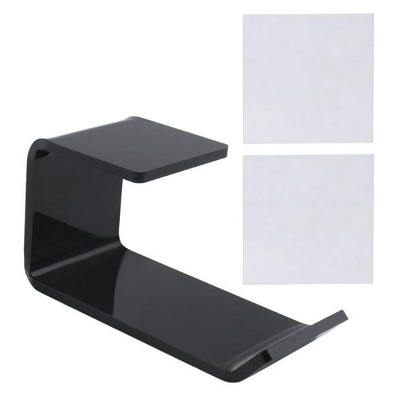 Acrylic Headphone Bracket Wall Mounted Headset Holder Desk Display Stand Bracket Hak2332