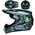 thumbnail image 4 of Casco de Motocross profesional para niños adultos Motocross Dirt Bike casco de motocicleta todoterreno con gafas guantes cubierta facial ANGGREK Otros, 4 of 8