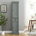 thumbnail image 2 of Seaside Tall Linen Cabinet Distressed Gray, 2 of 15