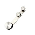 thumbnail image 3 of 304 Stainless Steel Sink Single Sliding Glass Door Hardware Rolling Kit for Shower Barn Office ,Widely Used, 3 of 5
