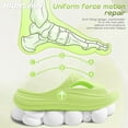 thumbnail image 6 of IRUNSVAN Cloud Slippers Recovery Sandals Arch Support Non-Slip Thick Cushion Summer Outdoor Breathable Soft Bottom After Competition Reduces Stress Sport Slides for Men, 6 of 9