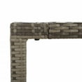 thumbnail image 6 of vidaXL Patio Dining Set with Cushions Outdoor Garden Furniture Poly Rattan, 6 of 9