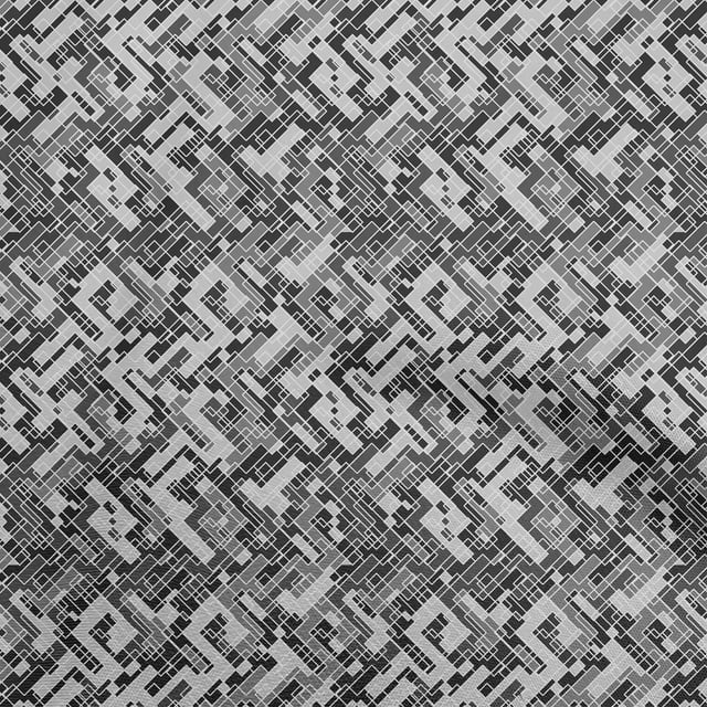 oneOone Velvet Gray Fabric Abstract Diy Clothing Quilting Fabric Print Fabric By Yard 58 Inch Wide