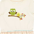 thumbnail image 4 of Inktastic Two Cute Owls on a Branch Girls Toddler Dress, 4 of 5