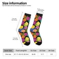 thumbnail image 2 of Logiee Hawaiian Style Print Adult Socks for Men & Women,Calf Socks, Ankle Socks,Boots Socks,Breathable Casual Sock,Unisex Crew Socks, 2 of 6