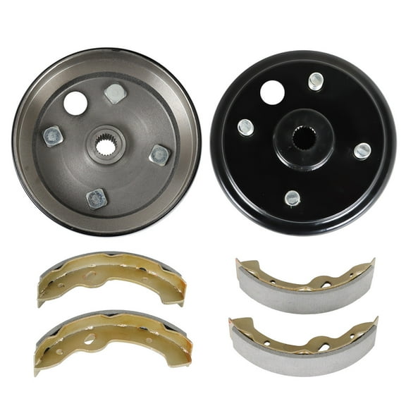 SEBLAFF Fit For Ezgo Rear Brake hub Drums Brake Shoe Kit Electric 1996  TXT Golf Carts