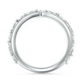 thumbnail image 3 of Pompeii 1Ct Diamond Wedding Contour Fancy Anniversary Ring in 14k Gold Lab Grown, 3 of 7