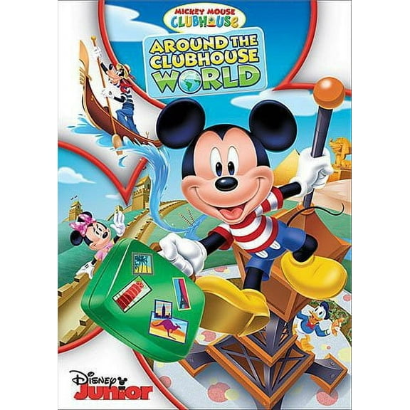 Mickey Mouse Clubhouse: Around the Clubhouse World (DVD), Walt Disney Video, Kids & Family