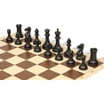 thumbnail image 6 of Conqueror Easy-Carry Plastic Chess Set Black & Camel Pieces with Vinyl Rollup Board - Brown, 6 of 8