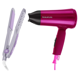 thumbnail image 1 of Combo SECADORA de PELO Taurus Alcinoo y ALACIADORA Alizee blanco, 1 of 3