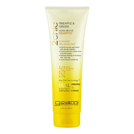 Giovanni 2chic Hair Shampoo with Ultra revive Pineapple and Ginger Collection  8.5 Oz