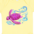 thumbnail image 4 of Inktastic Cute Pink Sea Turtle Boys or Girls Baby Bodysuit, 4 of 5