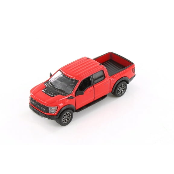 2022 Ford F-50 Raptor Pickup Truck, Red - Kinsmart 3001D - 1/78 Scale Diecast Model CarDiecast Metal